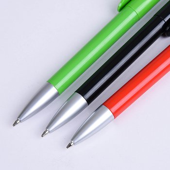 廣告筆-旋轉式塑膠筆管推薦禮品-單色原子筆-客製化贈品筆_2